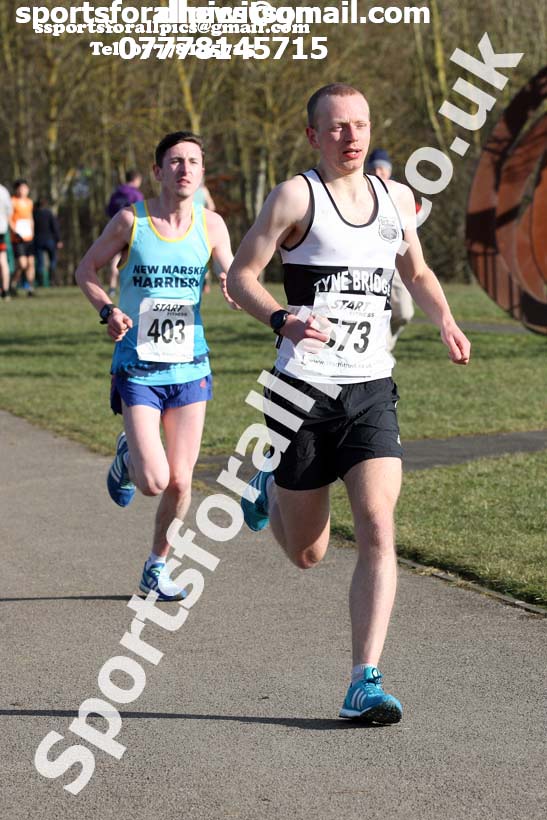 Senior mens 2018 Royal Signals NECAA Road Relays, Hetton. Photo: David T. Hewitson/Sports for All Pics